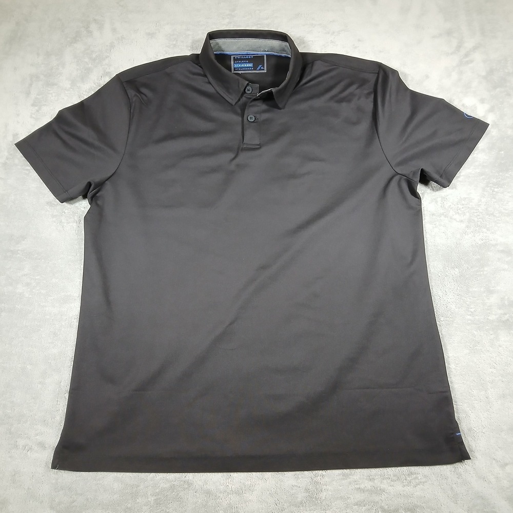 Trilogy Performance Men’s Black Polo Shirt - Picture 4 of 8